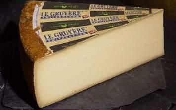 Gruyère (matured), from Bruand